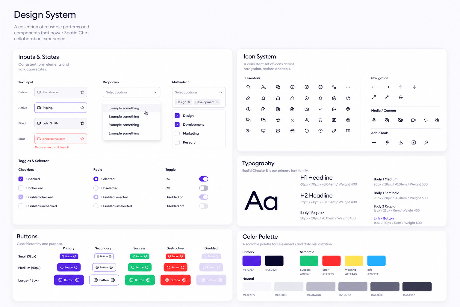 Creating a Design System